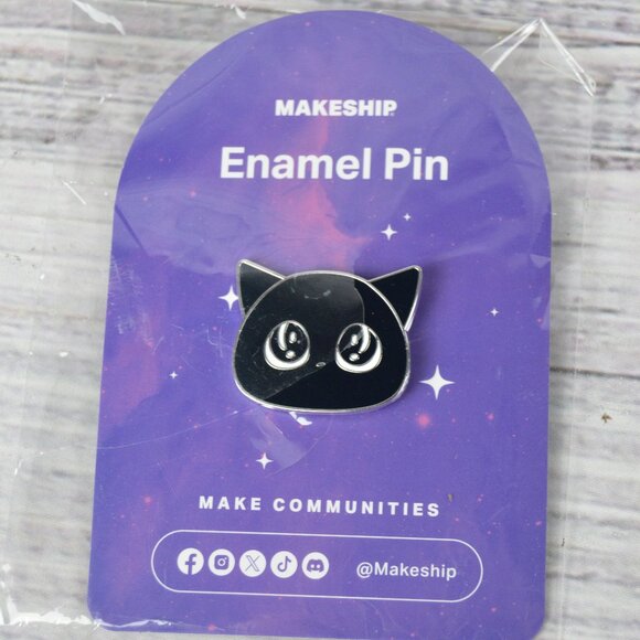 makeship Accessories - MAKESHIP Gracie Enamel Pin By Purr.In.Ink SOLD OUT NEW READ